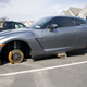 Illustration for article titled Even Nissan GT-Rs Get Their Wheels Stolen